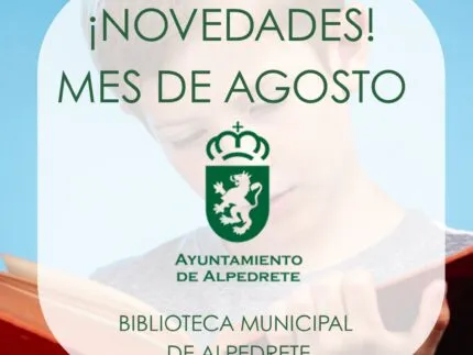 La Biblioteca de Alpedrete presenta su catálogo de novedades para agosto