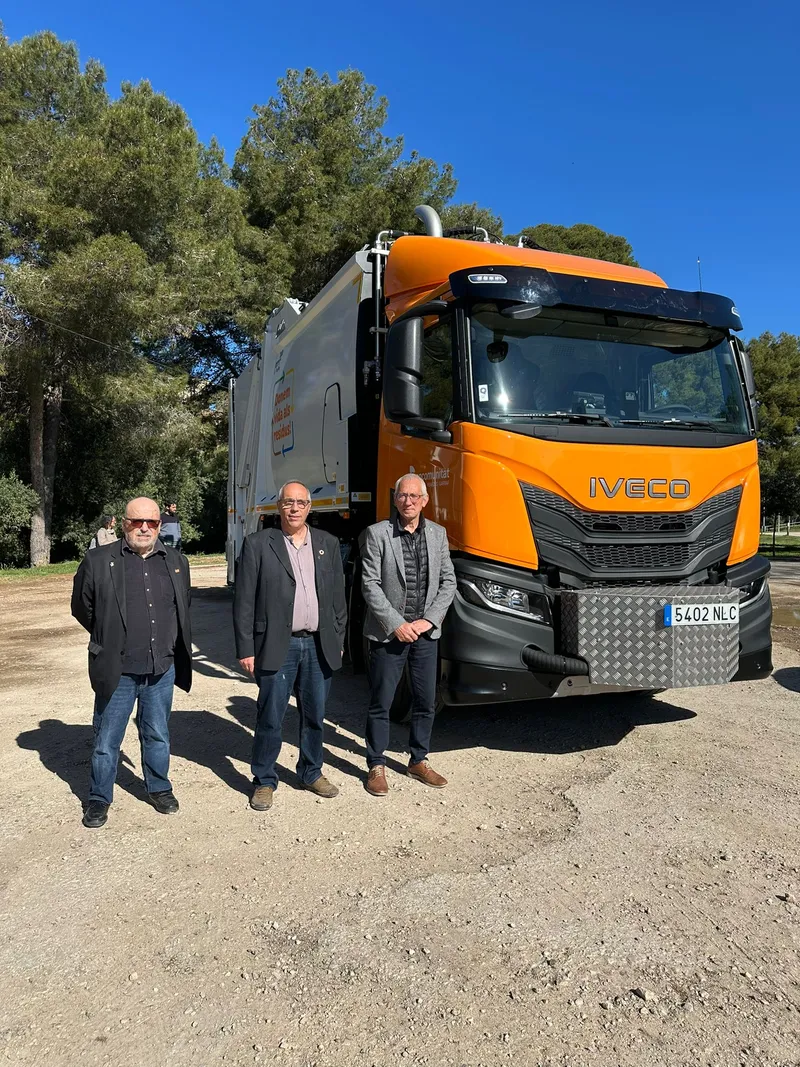 Mancomunitat Penedès-Garraf presenta nueva flota de vehículos para la recogida de residuos