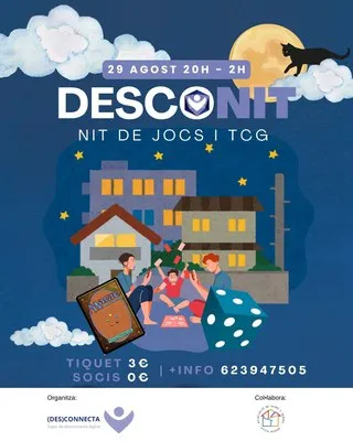 Castelldefels celebra la jornada de ocio alternativo 'DescoNIT' el 29 de agosto