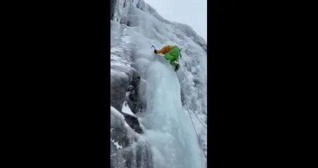 El Circo Glaciar de Peña Negra, un paraíso para la escalada en hielo