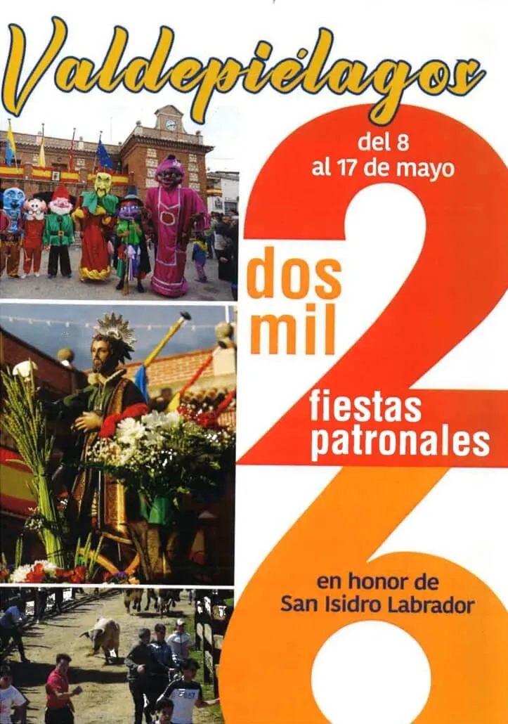 Valdepiélagos anuncia el programa de sus fiestas patronales de San Isidro 2026