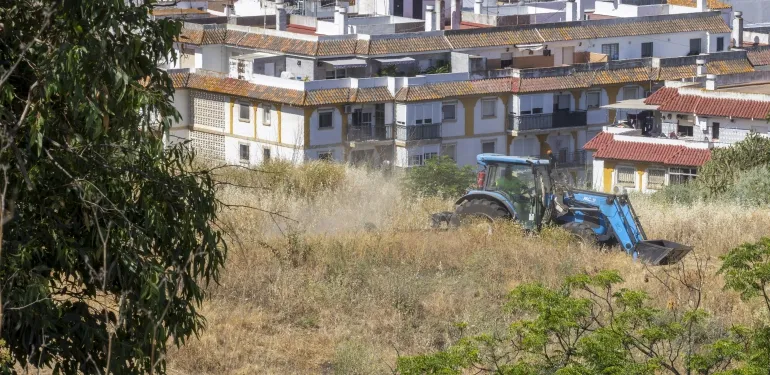 Huelva avanza en la prevención de incendios con el desbroce del 80% de las zonas de riesgo