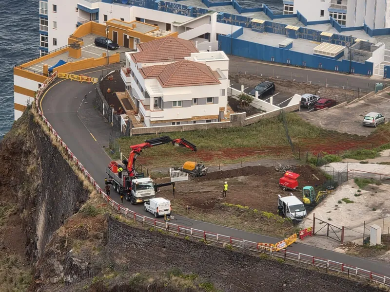 Tacoronte: Cierres temporales en Mesa del Mar por obras de contención de la ladera