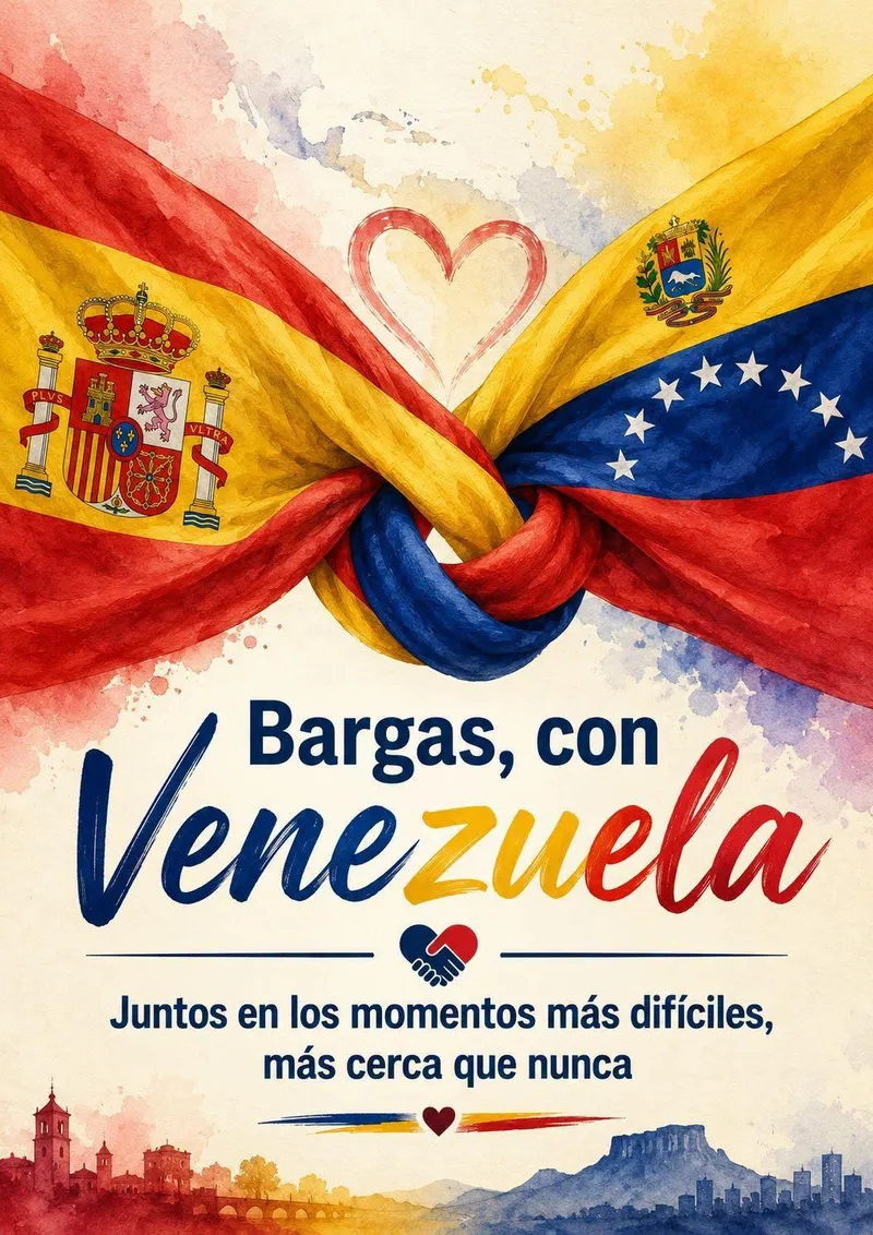 Bargas expresa su solidaridad con el pueblo venezolano tras los terremotos