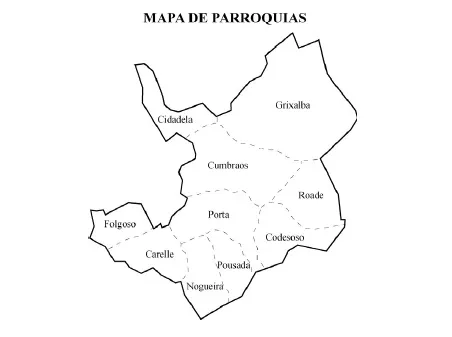 Sobrado detalla la organización territorial de sus parroquias