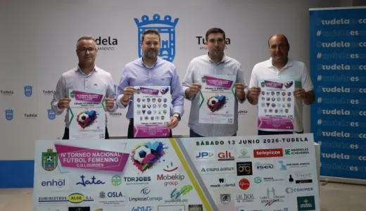 Tudela acoge el IV Torneo Nacional de Fútbol Femenino con 48 equipos y 800 jugadoras