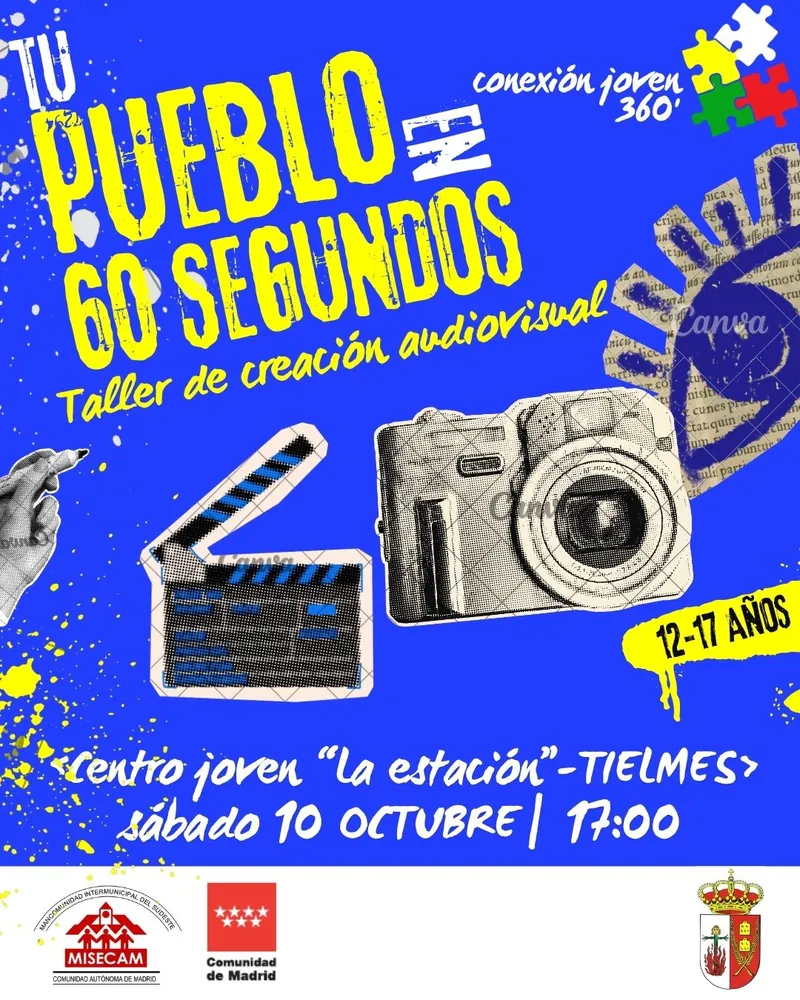 El programa 'Conexión Joven 360º' impulsa la creación de cortometrajes en Tielmes