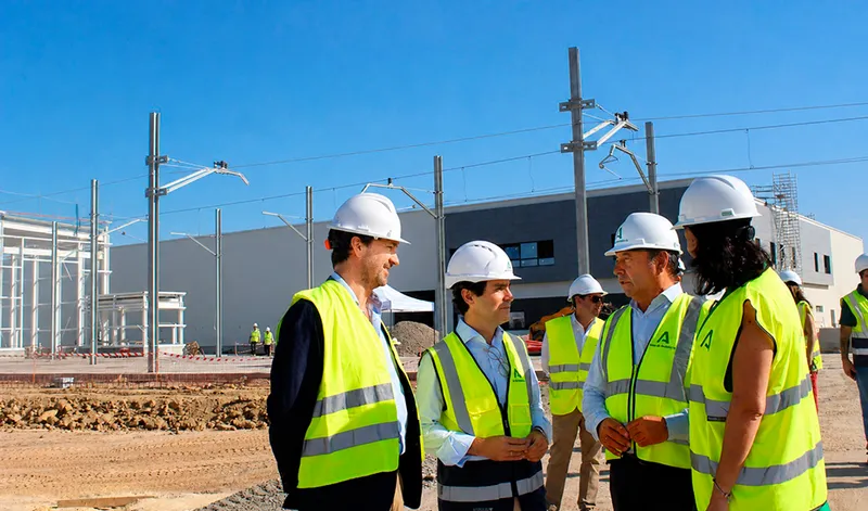 El tranvía de Alcalá de Guadaíra alcanza el 75% de ejecución
