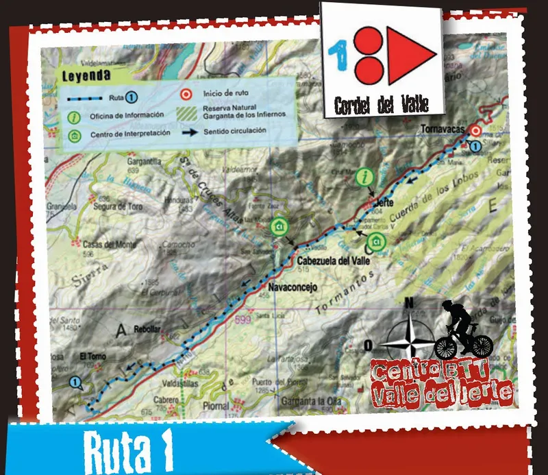 Navaconcejo lanza dos rutas BTT para explorar el Valle del Jerte