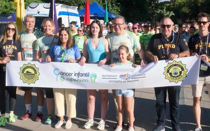 Benidorm recauda 27.000 euros contra el cáncer en la carrera solidaria 'En Primera Línea'