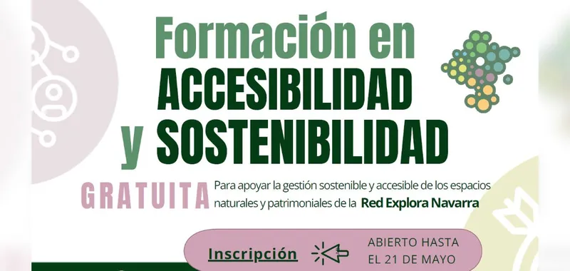 Último día para inscribirse en curso gratuito de sostenibilidad y accesibilidad en Navarra