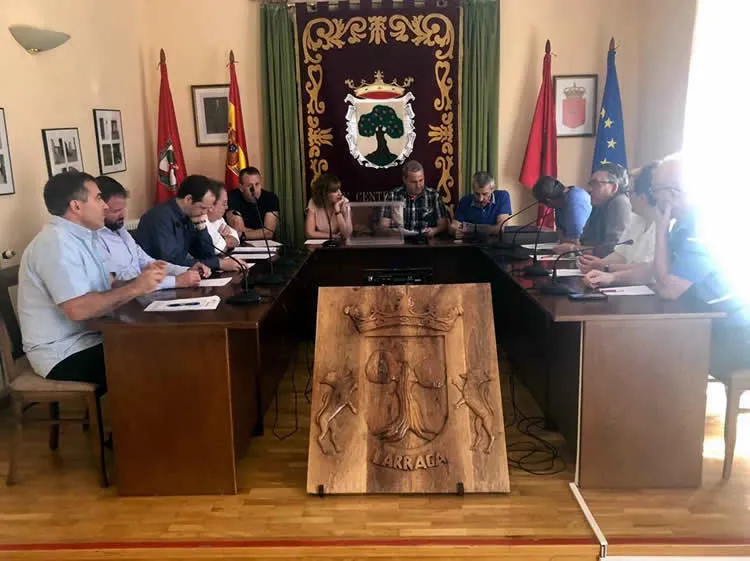 Larraga renueva su corporación municipal con nuevas caras y partidos en el pleno