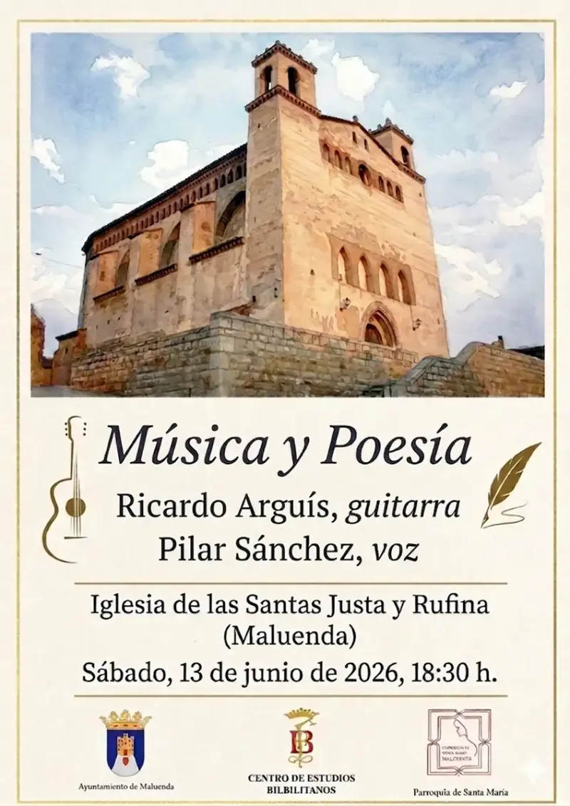 Concierto de Música y Poesía en Maluenda: Un Viaje por la Historia