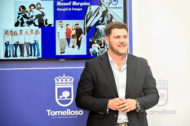Tomelloso desvela su cartel musical para la Feria y Fiestas 2026 con grandes nombres