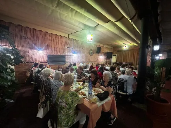La Asociación de Viudas Santa Mónica de Pedro Muñoz celebra su cena anual de hermandad
