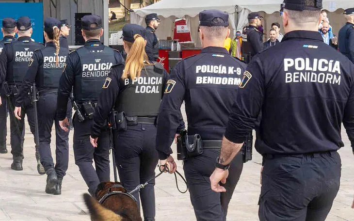 Benidorm convoca 25 plazas de Policía Local para reforzar la plantilla