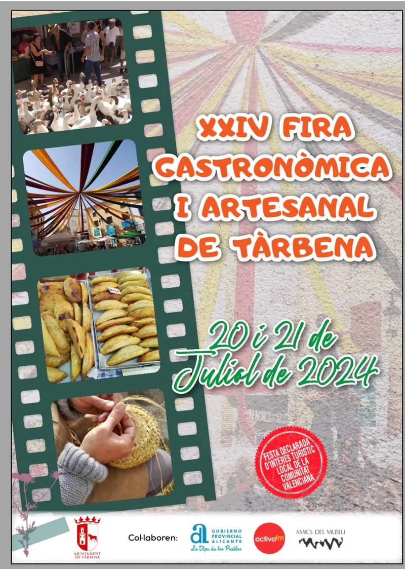 Tàrbena celebra la XXIV Fira Gastronòmica con música, talleres y gastronomía local