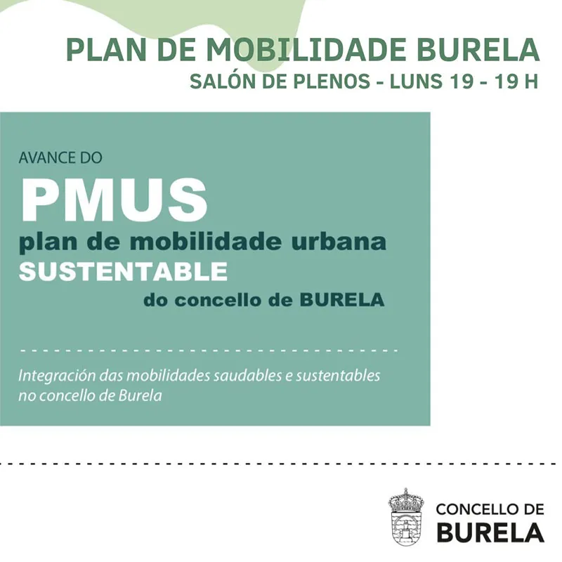 Burela aprueba su Plan de Movilidad Sostenible con 54 medidas prácticas