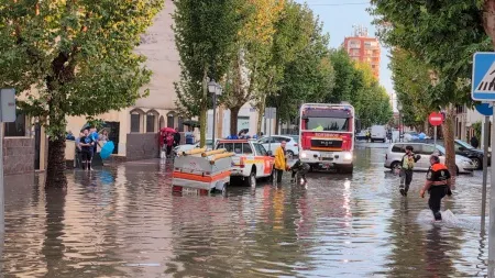 Manzanares se recupera tras la tercera tormenta del fin de semana