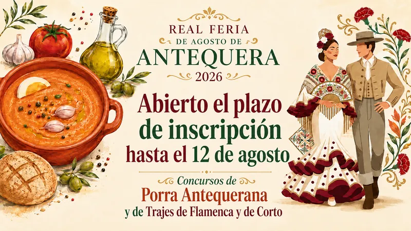 Antequera abre inscripciones para concursos de porra y trajes de flamenca