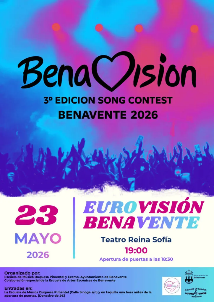 Benavisión' trae la magia de Eurovisión al Teatro Reina Sofía de Benavente