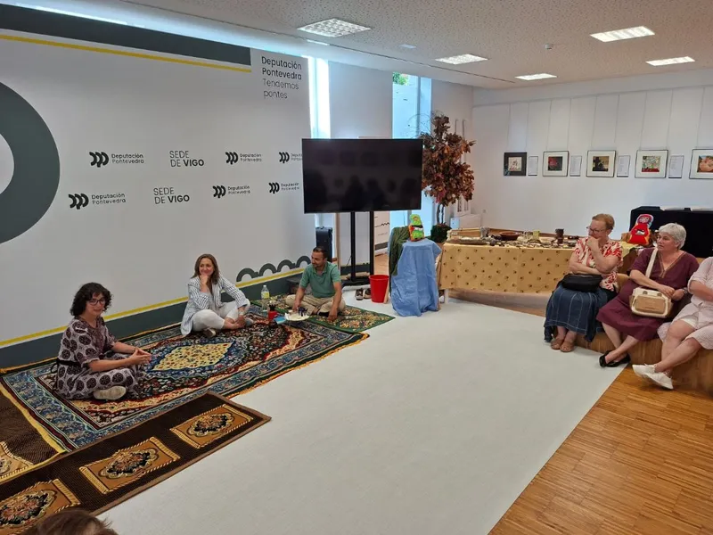 La Diputación de Pontevedra inicia en Vigo el ciclo 'Arredor do té' sobre el pueblo saharaui