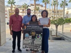 Salobreña celebra el XXXI Certamen de Bandas de Música en honor a la Virgen del Rosario