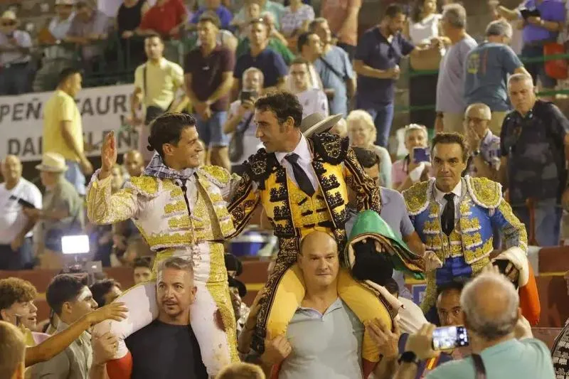 Triunfo de El Cid, Luis Miguel Vázquez y Carlos Aranda en la corrida de Feria de Daimiel