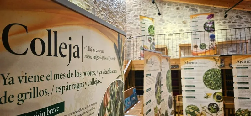 Juzbado inaugura una exposición sobre plantas comestibles en su Centro Botánico