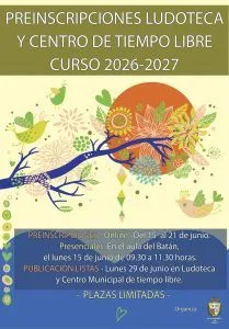 Caspe abre preinscripción para ludotecas y actividades de tiempo libre municipales