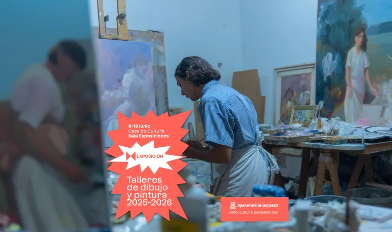 Exposición de fin de curso del Taller de Dibujo y Pintura de Burjassot