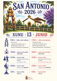 Carreño celebra San Antonio 2026 con música, danza y actos religiosos