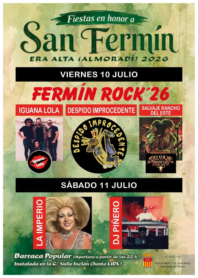 Era Alta celebra sus fiestas patronales en honor a San Fermín este fin de semana