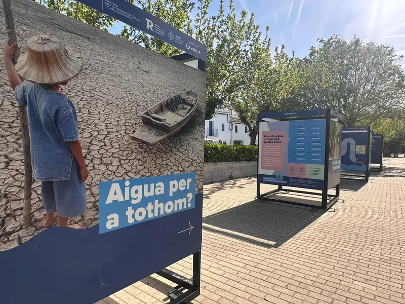 Canyelles acoge la exposición 'Operación Aigua' para concienciar sobre el uso responsable del agua