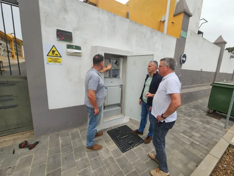 Tegueste moderniza la iluminación y la red eléctrica de su Cementerio Municipal