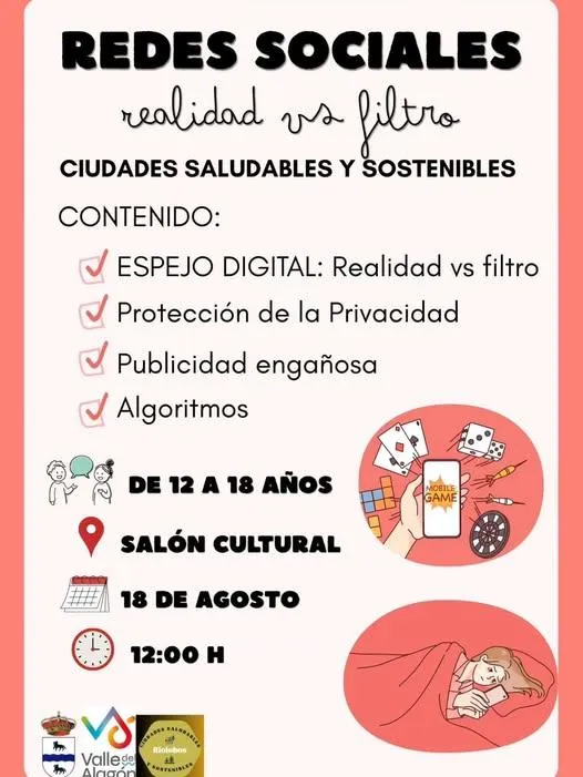 Riolobos organiza un taller sobre redes sociales para jóvenes