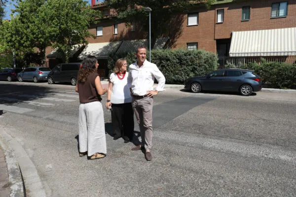 Toledo renueva el pavimento y los pasos de peatones del barrio de Santa María de Benquerencia este agosto