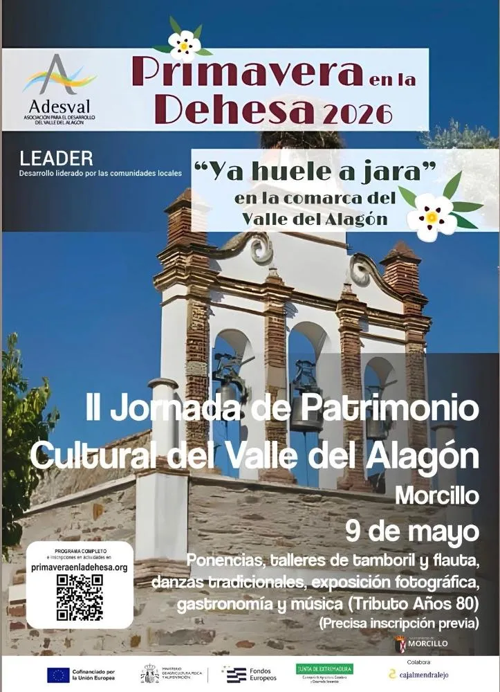 Morcillo celebra la Primavera en la Dehesa con actividades el 9 de mayo