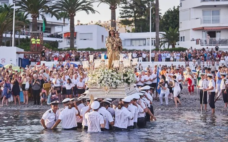 Nerja celebra la declaración de su Fiesta de la Virgen del Carmen como de Singularidad Turística Provincial