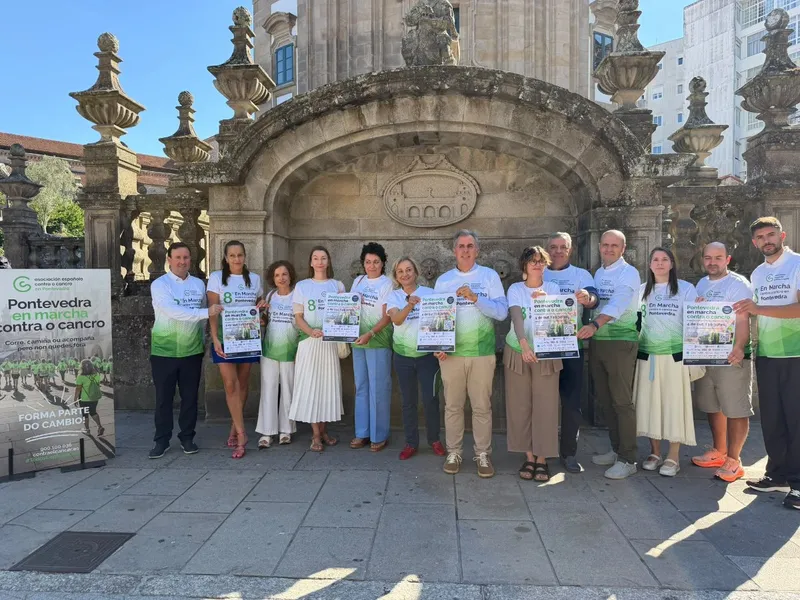 La Diputación de Pontevedra impulsa la carrera solidaria contra el cáncer