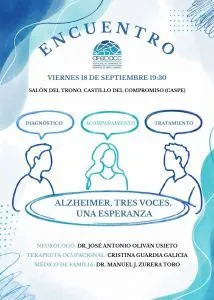Caspe acoge un encuentro sobre Alzheimer y demencias con neurólogo y terapeuta