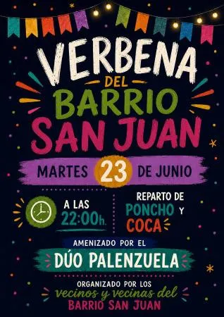 Estadilla celebra la verbena de San Juan con música y tradición