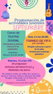La Casa de Juventud de Pedrola arranca el curso con nuevas actividades y horarios