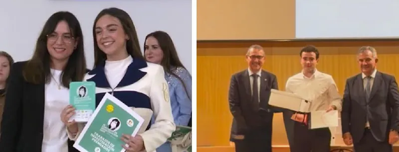 Dos jóvenes investigadores de Lorca finalistas en un certamen nacional