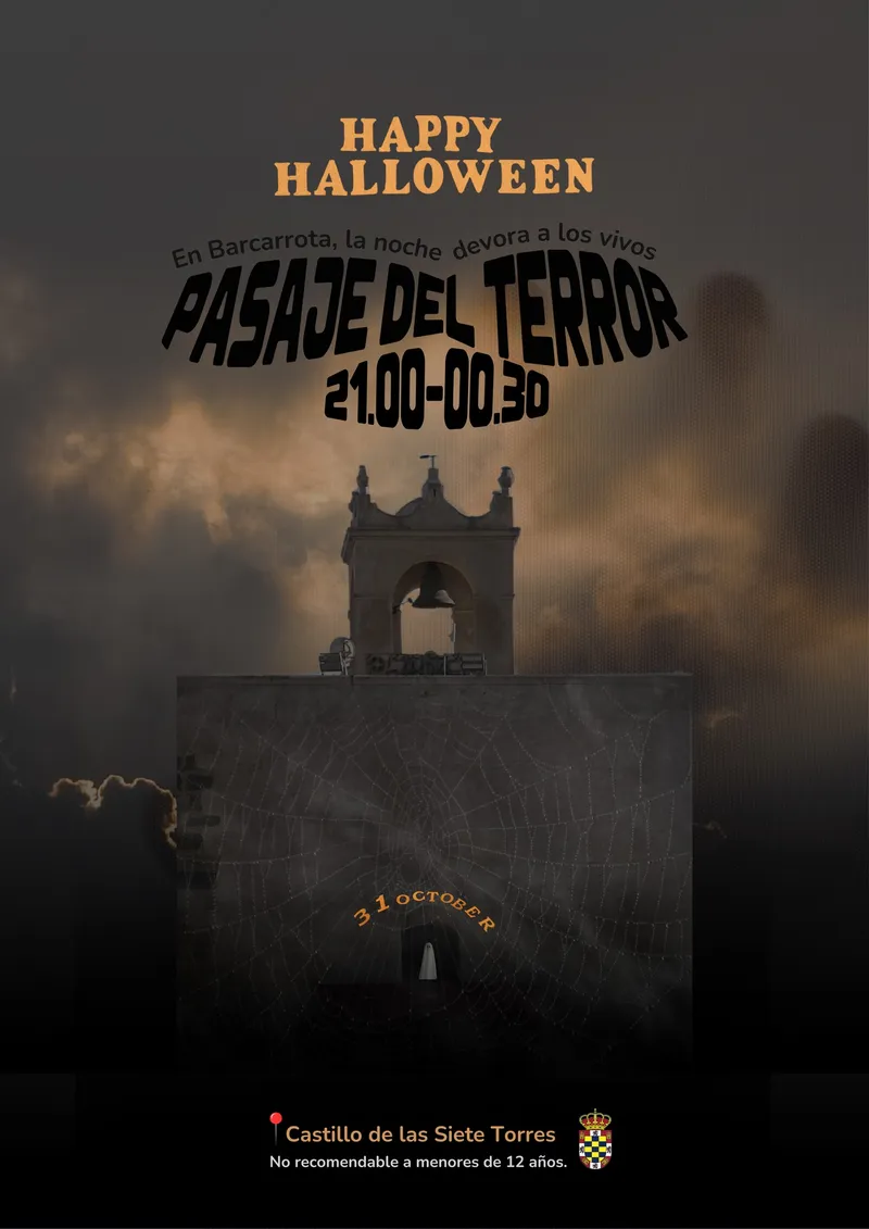 Barcarrota se prepara para la noche más terrorífica de Halloween en el Castillo de las Siete Torres