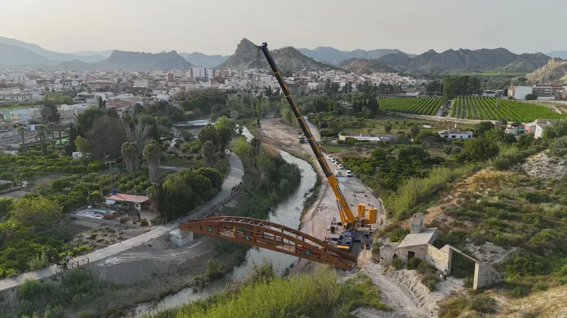 Archena inaugura pasarela peatonal que une La Algaida con el municipio en junio