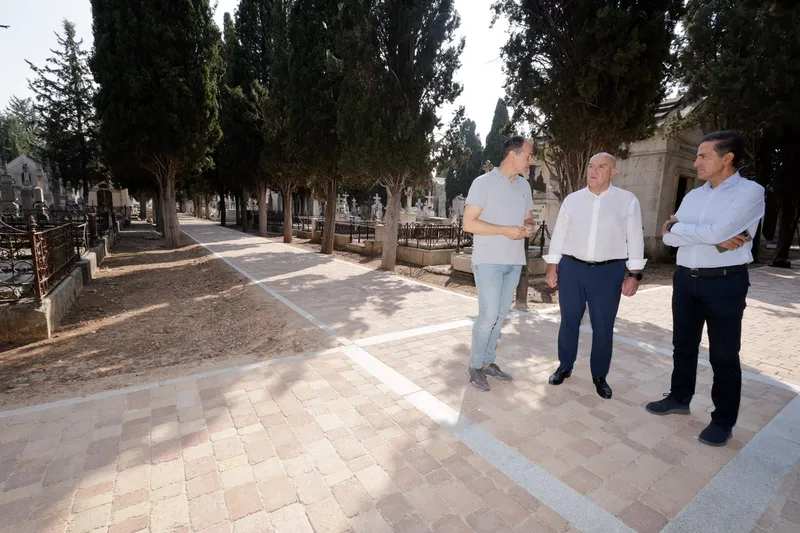 Valladolid invierte 1,5 millones en la histórica parte del Cementerio de El Carmen