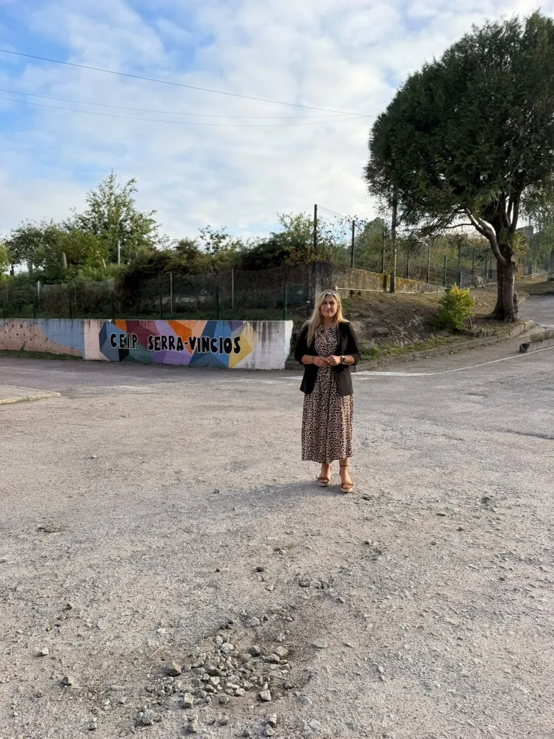 La Diputación de Pontevedra destina 48.000 euros a Gondomar para mejorar el acceso al CEIP Serra-Vincios