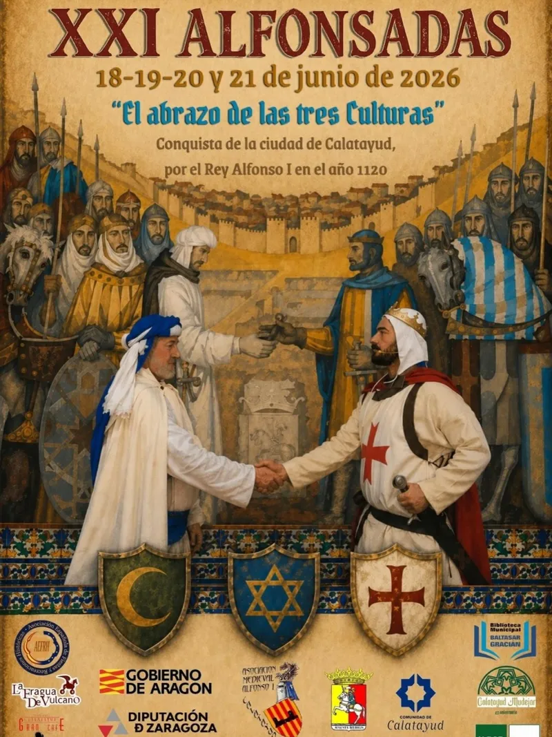 Calatayud revive su pasado medieval con las XXI Alfonsadas