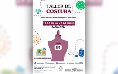 Benidorm lanza un curso de costura para jóvenes y el programa de verano 'Jove Oportunit'